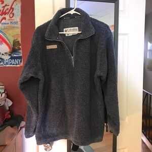 Columbia Sherpa 1/4 Zip Pullover Sweatshirt Unisex Men's Size L